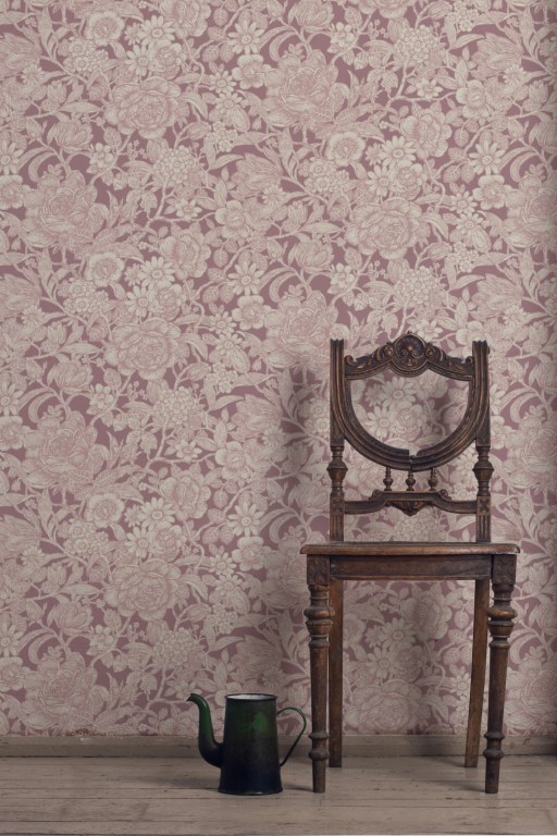 Обои Aura Old English Archives M1189 фото в интерьере